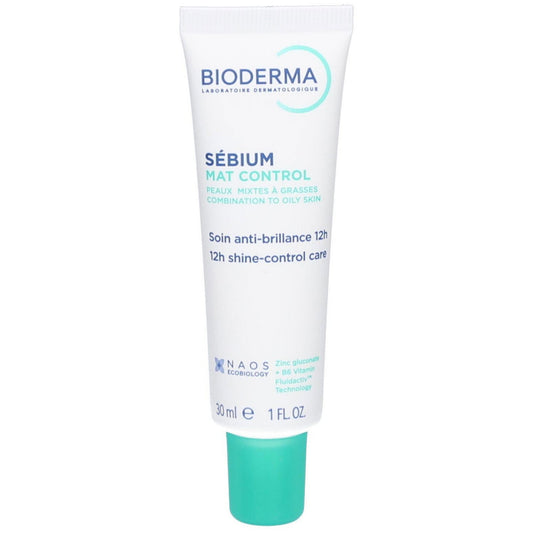 Bioderma, Sebium Mat Control, Mattifying, Cream, For Face, 30 ml