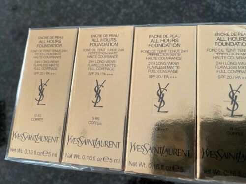 Yves Saint Laurent All Hours Foundation 5ml 0,16 φλ. ουγκιά. επίσημο δείγμα περιποίησης δέρματος Shade B 85 Coffee